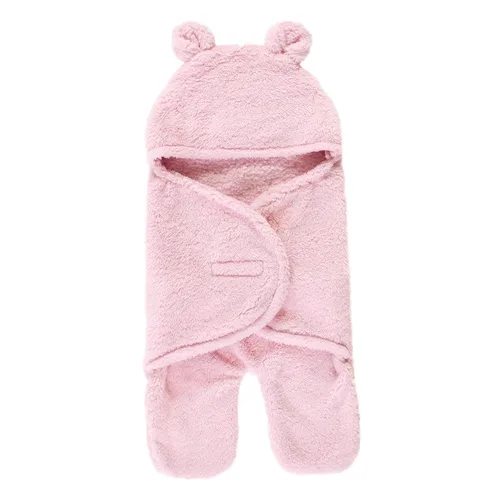 Vista 8 de Hudson Baby Saco unisex de sherpa para cochecito de bebé, color negro, talla única