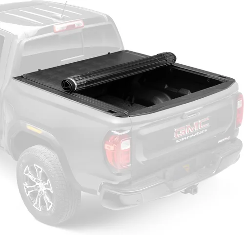 Vista 8 de RealTruck TruXedo Deuce Hybrid - Cubierta Tonneau para caja de camioneta, 797701, se adapta a la caja del Ford F-150 de 2015 a 2024 de 5 pies 7