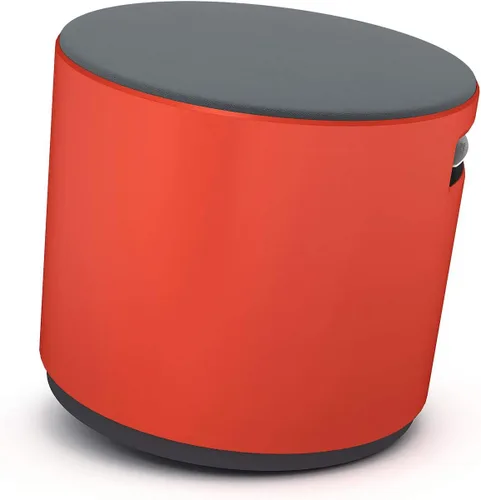 Vista 7 de Banco Turnstone by Steelcase Buoy, Tela, Negro