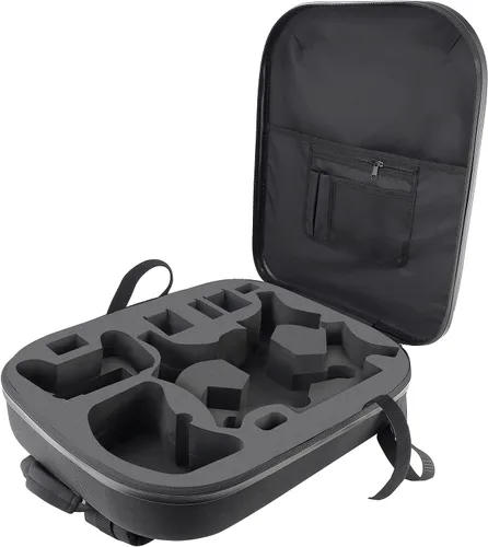 Vista 9 de Estuche rígido profesional para DJI FPV Combo Dron, impermeable, a prueba de golpes, para DJI FPV Fly More Kit Dron (mochila de dron FPV)