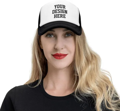 Vista 7 de Sombrero personalizado tu diseño aquí, sombrero personalizado diseña tu propio sombrero clásico para hombre y mujer camionero