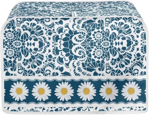 Vista 38 de Cubiertas para tostadora de pájaros y mariposas, 2 rebanadas, cubiertas de electrodomésticos pequeños de cocina, impermeables, protectores