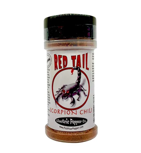 Vista 3 de Scorpion Chili Powder Spice Seasoning Trinidad Moruga Red Tail