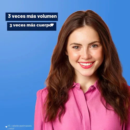Vista 4 de Love Beauty and Planet Acondicionador de volumen sin peso con ácido hylaurónico agua de coco y flor de mimosa para el cuidado del cabello fino