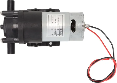 Vista 5 de Fish Tank Water Pump Brushed Motor DC 24V, Self Priming, High Pressure - Durable Engineering Plastics, Wide Application for Solar Water Fountain