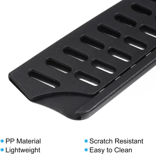 Vista 4 de PATIKIL Fundas de seguridad PP para cuchillo Santoku de 5 pulgadas, paquete de 2 cuchillos, protector de cuchillos, protector de cuchillas, funda