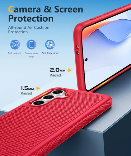 Vista 277 de FNTCASE Funda para Motorola Moto G-Stylus-5G-2023: funda protectora de doble capa a prueba de golpes Parte trasera texturizada antideslizante
