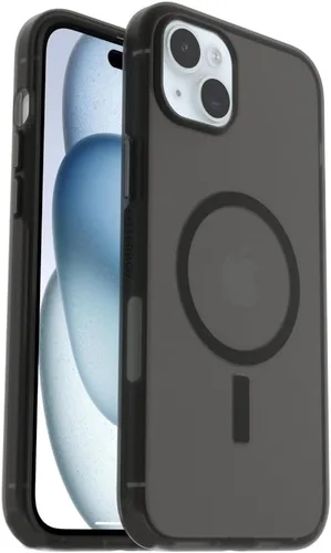 Vista 21 de OtterBox Symmetry - Funda con MagSafe para iPhone 14 Plus (SOLAMENTE), embalaje no minorista - Rosa translúcido transparente (Polvo de Hada)