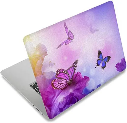 Vista 7 de ASUS VivoBook 15 F515/Acer Aspire 5 Slim Laptop/MSI GL65 Leopard/Asus L510MA-DS04 15.6 pulgadas - Vinilo adhesivo para laptop (mármol azul dorado)
