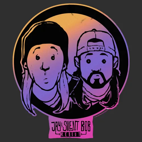 Vista 2 de Men's Jay and Silent Bob Reboot Logo T-Shirt