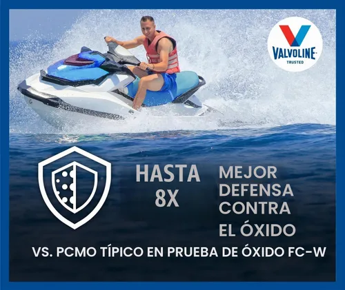 Vista 4 de Valvoline Aceite de motor sintético completo Powersport de 4 tiempos, 1 cuarto de galón