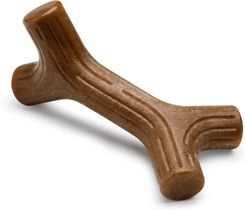 Vista 25 de Benebone Bone - Juguete masticable duradero para perros para masticadores agresivos, tocino real, fabricado en Estados Unidos, pequeño