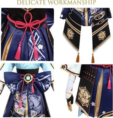 Vista 3 de LTAKK Genshin Impact - Disfraz de anime para mujer