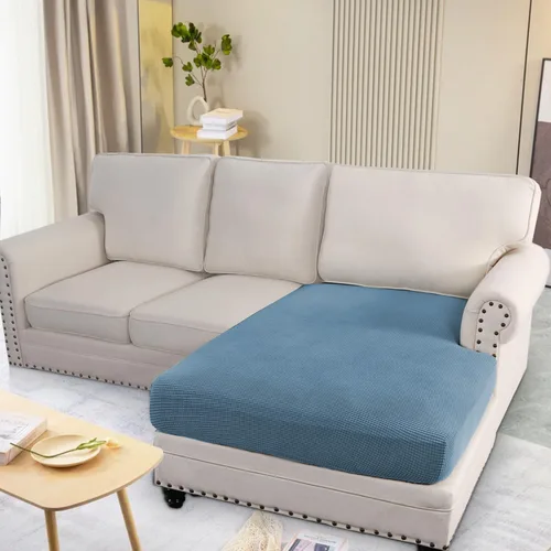 Vista 595 de H.VERSAILTEX Fundas de Cojín de Asiento Individuales Super Elásticas Fundas de Sofá Fundas de Cojín de Sofá Fundas Deslizables Juegos Tela de Sarga