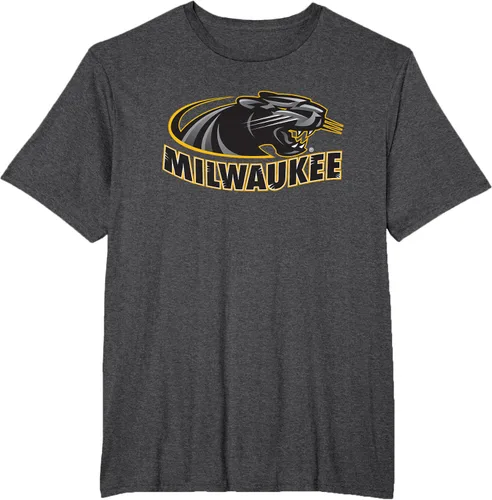 Vista 16 de Wisconsin Milwaukee Panthers Icon Camiseta, Negro