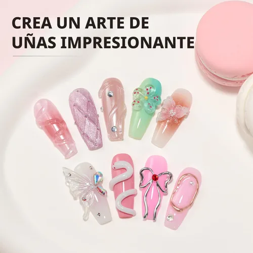 Vista 5 de GAOY Gel constructor sólido para uñas de 60g, gel duro no pegajoso para manos de 3D esculpido para tallado artístico, modelado y extensión