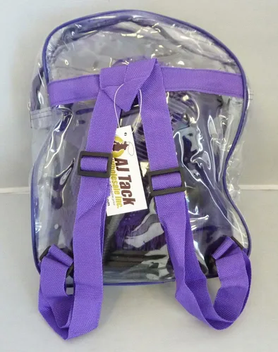 Vista 4 de AJ Tack Kit de aseo de caballos para niños de 8 piezas, color azul