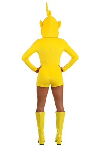 Vista 2 de Disfraz de Mono Teletubbies Laa-Laa para Mujer Multicolor