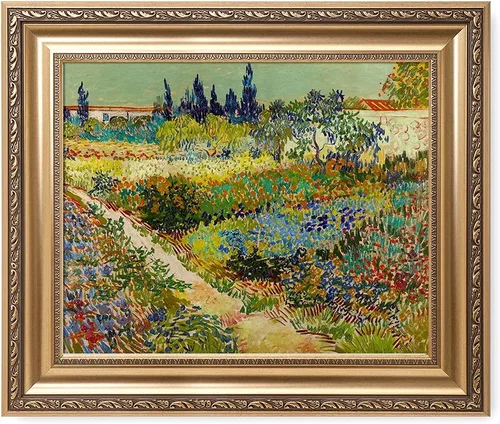 Vista 32 de IPIC - Campo de trigo con cuervos, reproducción artística de Vincent Van Gogh. Lienzo de giclée para decoración del hogar 10#F (20 x 16)