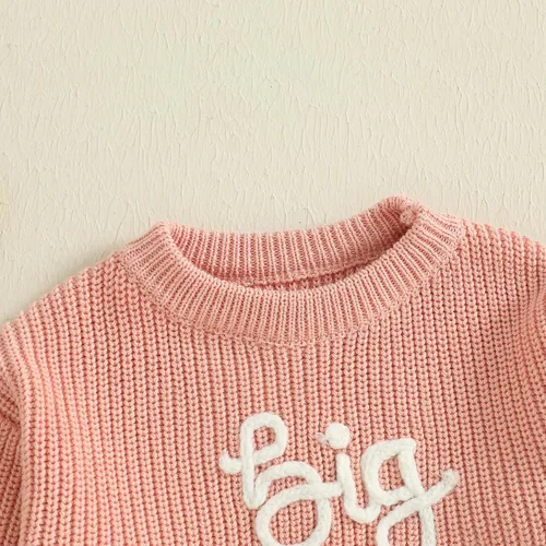 Vista 53 de VISGOGO Suéter a juego para hermanitas grandes y pequeñas, ropa de una sola pieza
