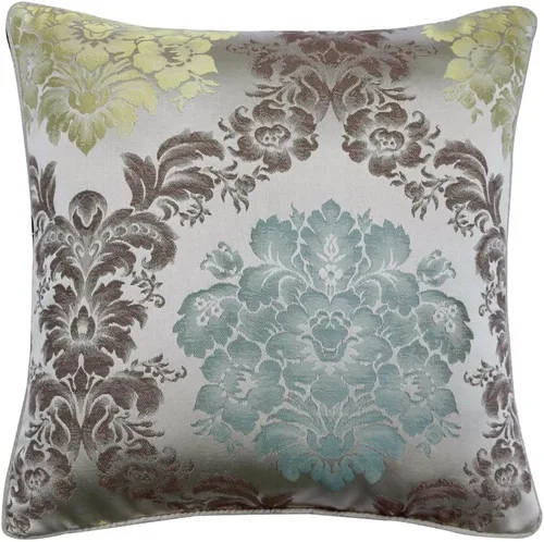 Vista 23 de The HomeCentric Funda de almohada personalizada, color plateado de 12 x 12 pulgadas, fundas de almohada de arpillera, enrejado y celosía y almohadas