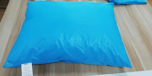 Vista 2 de Paquete de 4 protectores de almohada impermeables estándar de 20 x 26 pulgadas, cremallera suave, juego de fundas silenciosas Azul