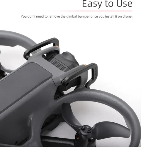 Vista 7 de BTG Gimbal Protector Gimbal Bumper para DJI Avata 2 Drone Accesorios Piezas Gimbal Guard (negro)