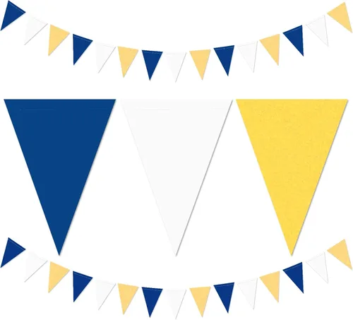 Vista 9 de Decoraciones de fiesta plateadas, negras y doradas, 2 banderines de papel para hombres, cumpleaños, Año Nuevo, jubilación, graduación, aniversario