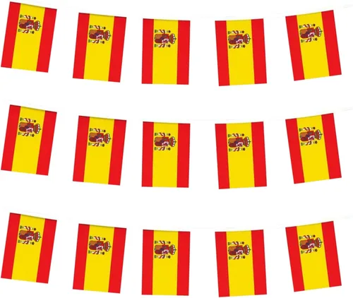 Vista 12 de Bandera de Australia, pequeña cadena de banderas australianas, mini banderas australianas, utilizada para fiestas, escuela, eventos deportivos