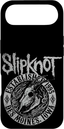 Vista 27 de Funda negra oficial de Slipknot Goat Flames para iPhone 17