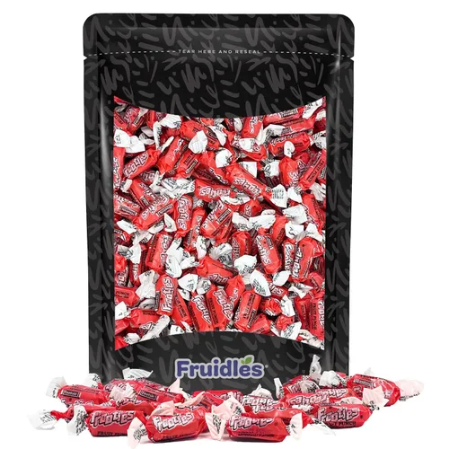 Vista 4 de Fruidles Tootsie Original Fruit Punch Twist Midgees Roll, sin maní, sin gluten, certificado Kosher, envuelto individualmente (1 libra)