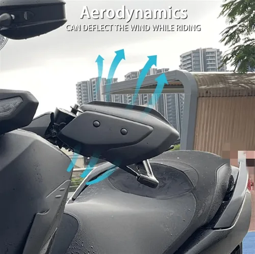 Vista 5 de Protector de mano para motocicleta, protector de mano, accesorios resistentes al viento, equipo de protección compatible con Xmax X-MAX 125 X-Max