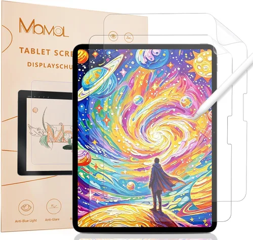 Vista 22 de Mamol Paquete de 2 protectores de pantalla de papel para iPad de 11ª