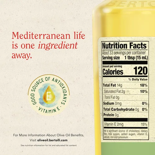 Vista 2 de Bertolli Aceite de oliva, extra ligero, 16.9 fl oz