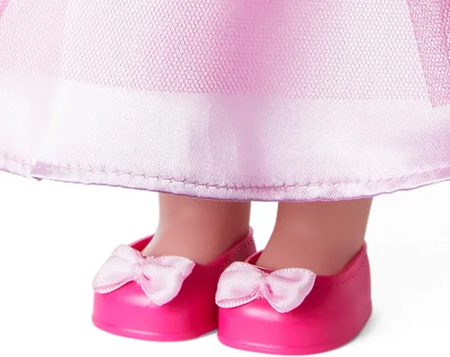Vista 4 de American Girl WellieWishers muñeca de 14.5 pulgadas lista para ser real con atuendo de diadema de taza de té y zapatillas de ballet, para niños de 4