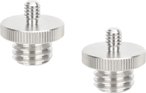Vista 7 de CAMVATE Adaptador macho de 5/8"-11 a 1/4"-20 macho para trípode nivel láser Bosch