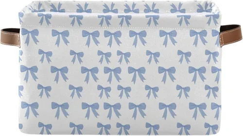 Vista 10 de ALAZA Shabby Chic - Caja de almacenamiento plegable con diseño floral de rosas, cestas organizadoras con asas para estantes, armario, sala de estar