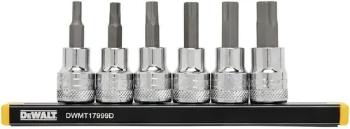 Vista 2 de DEWALT CONJUNTO DE ENCHUFE HEXAL SAE, 6PC (DWMT17000)