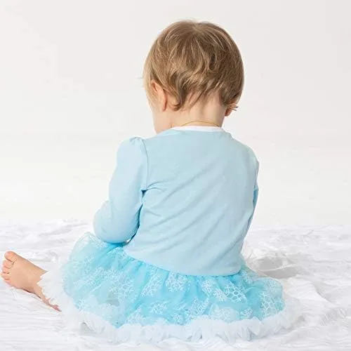 Vista 4 de Disfraz de princesa para niñas pequeñas, disfraz de tutú de Halloween, mameluco de Navidad