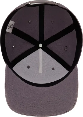 Vista 4 de Quaker State - Gorra de béisbol para hombre, sin construcción, cierre ajustable (verdeblanco, talla única)
