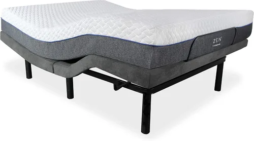 Vista 7 de iDealBed 3i Base de cama ajustable personalizable, inalámbrica, gravedad cero, posiciones de confort con un toque, memoria programable