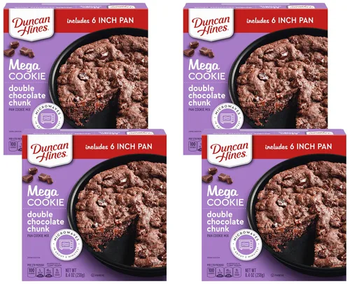 Vista 9 de Duncan Hines - Bandeja y mezcla para hacer una galleta gigante con trozos de chocolate, 7.8 onzas