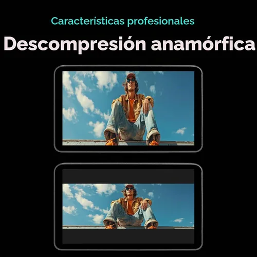 Vista 8 de Portkeys LH7P Monitor de Campo de Cámara de 7 pulgadas Control Inalámbrico