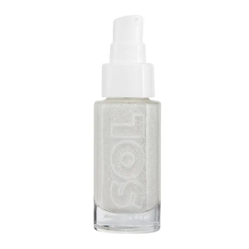 Vista 4 de ColourPop SOL Mini Aceite seco brillante – Aceite corporal brillante infundido con aceites de coco, argán y marula – Cuidado corporal que aumenta