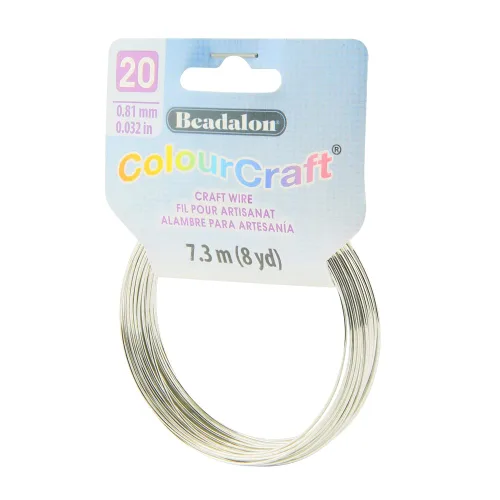 Vista 18 de Beadalon ColourCraft - Alambre para hacer joyas, artesanía pesada, núcleo de cobre estructural, calibre 16, bobina de cobre de 2.3 yardas