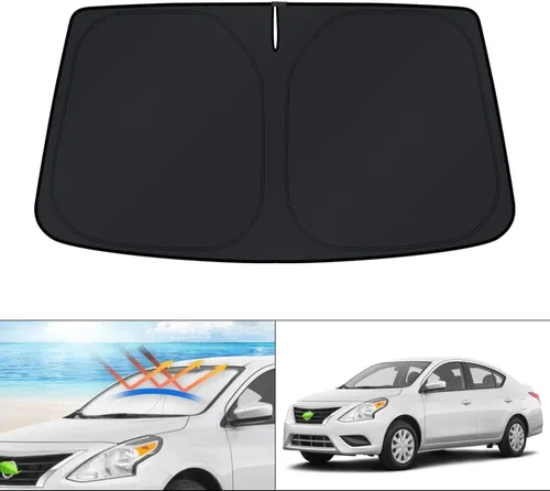 Vista 119 de KUST Parasol para parabrisas para BMW X1 F48 2016, 2017, 2018, 2019, 2020, 2021, 2022, accesorios de ajuste personalizado, parasol plegable