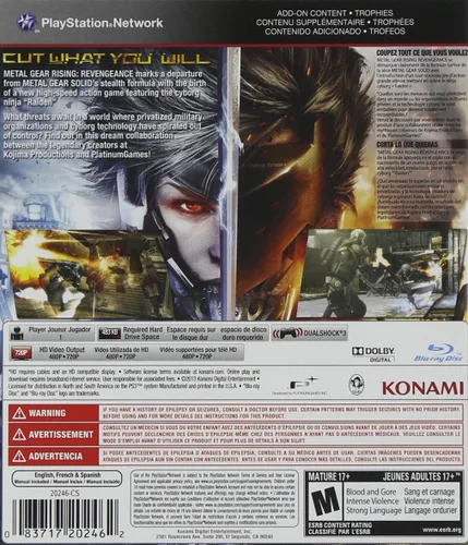 Vista 2 de Metal Gear Rising Revengeance