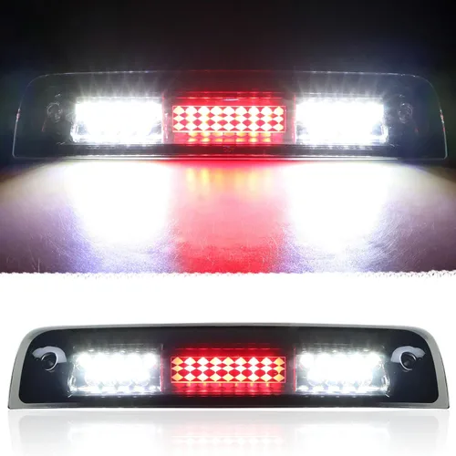 Vista 13 de Tresound Para Dodge Ram 1994-2001 1500/2500/3500 Tercera Luz de Freno LED Lámpara de Carga Luz de Freno de Montaje Alto Reemplazo
