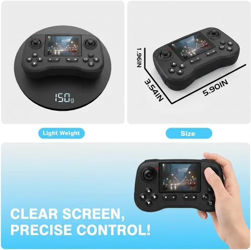 Vista 4 de Dron D79Pro FPV con controlador de pantalla, drones de cruce, retención de altitud, despegue y aterrizaje con una tecla, evitación activa
