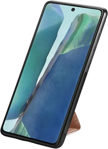 Vista 4 de Asuwish Funda de teléfono para Samsung Galaxy Note 20 5G con protector de pantalla de vidrio templado y soporte delgado para tarjetero, soporte